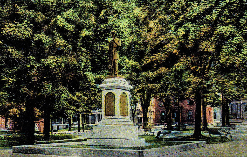 Soldiers' Monument, Lewiston, ME